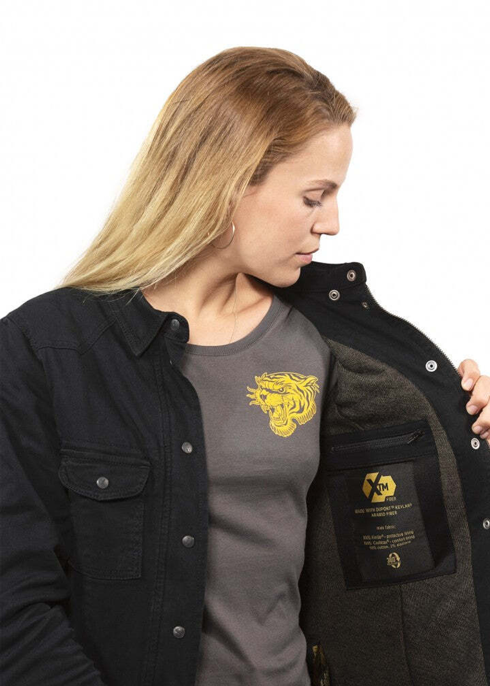 Рубашка Motoshirt Women Black John Doe