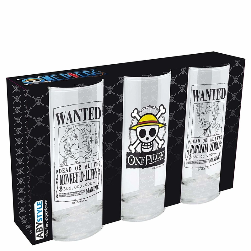 Бокал ABYstyle: ONE PIECE: набор 3шт.