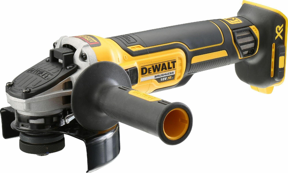 Аккумуляторная УШМ DEWALT DCG405P3-QW, 18 В XR, диск 125 мм, 3 АКБ 5 А·ч, ЗУ, кейс TSTAK