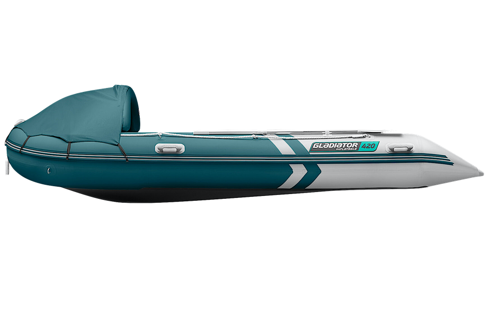 Лодка ПВХ Gladiator Active C420AL с алюминиевым полом -