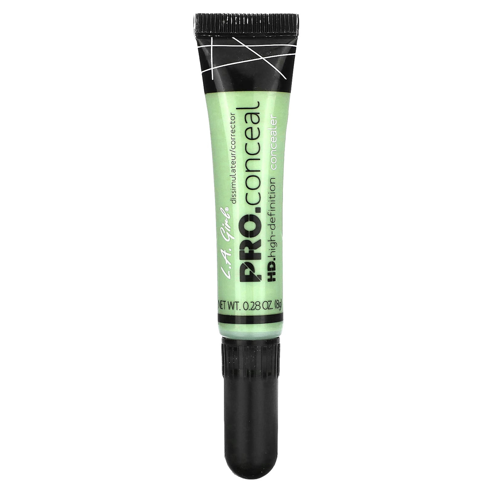 L.A. Girl, Pro Conceal HD Concealer, консилер, GC992, зеленый корректор, 8 г (0,28 унции)