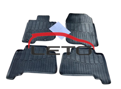 Коврики салона резиновые черные (1 и 2 ряд) PZ49K-J2354-RJ PZ49KJ2354RJ