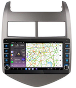 Магнитола для Chevrolet Aveo 2012-2015 - Kuberg OL-9226 (кнопки и крутилки) Android 13, Быстрая, CarPlay, 4G SIM-слот