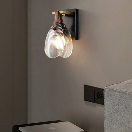 Wall design lamp Mussel