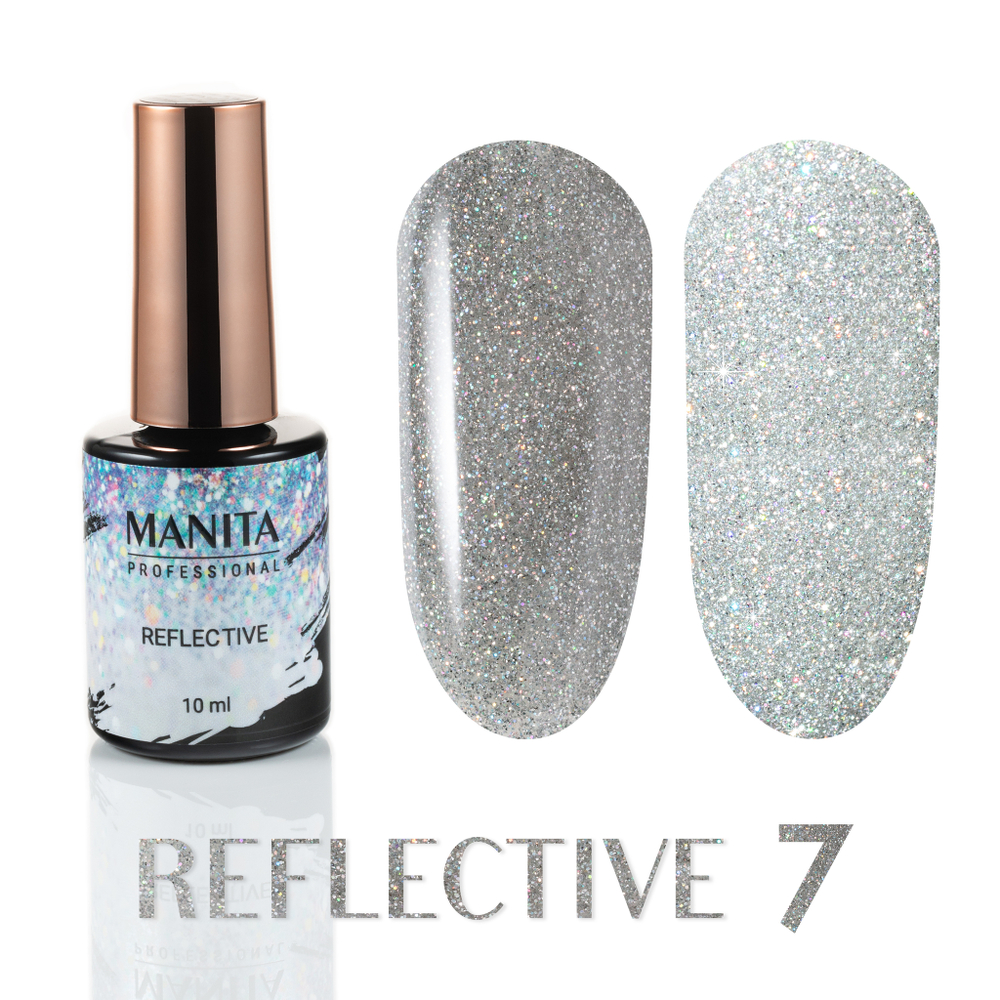 Manita Reflective Гель-лак светоотражающий №07,  10мл