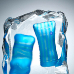 Мастурбатор Tenga Soft Tube Cool с охлаждающим эффектом, синий (Цвет: синий)