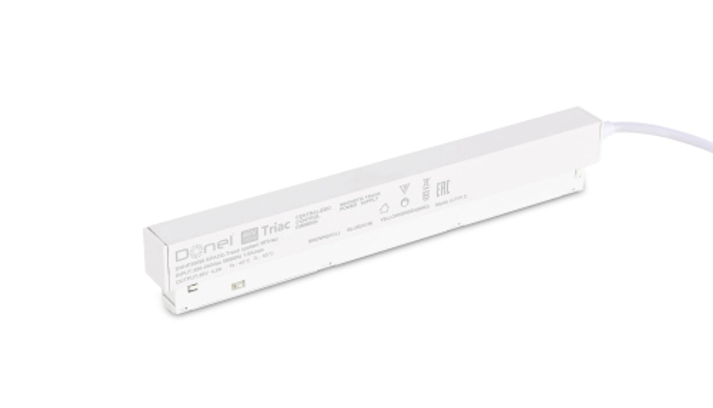 Блок питания 200W,  48V,  4, 1А устанавливаемый в шинопровод Space Track,  L265xWxH мм,  диммируемый Triac,  белый