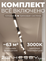 Комплект трековый Hesby Lighting Skylite No14 HSBL_kompl_S014_VI4B3K