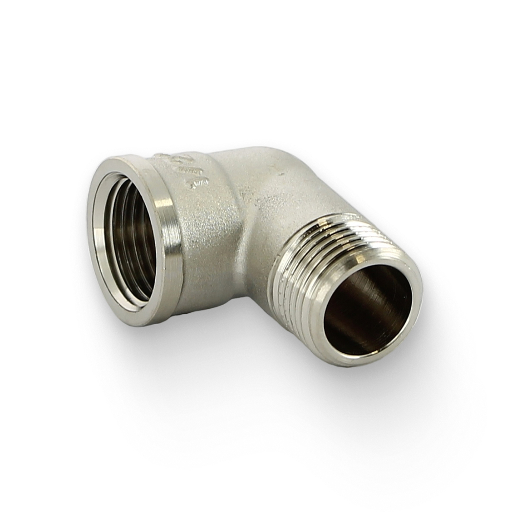 Угол НВ 1/2" x 1/2", никелированный