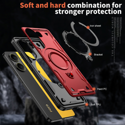 Чехол Magneto Case с кольцом для Poco X7 Pro 5G