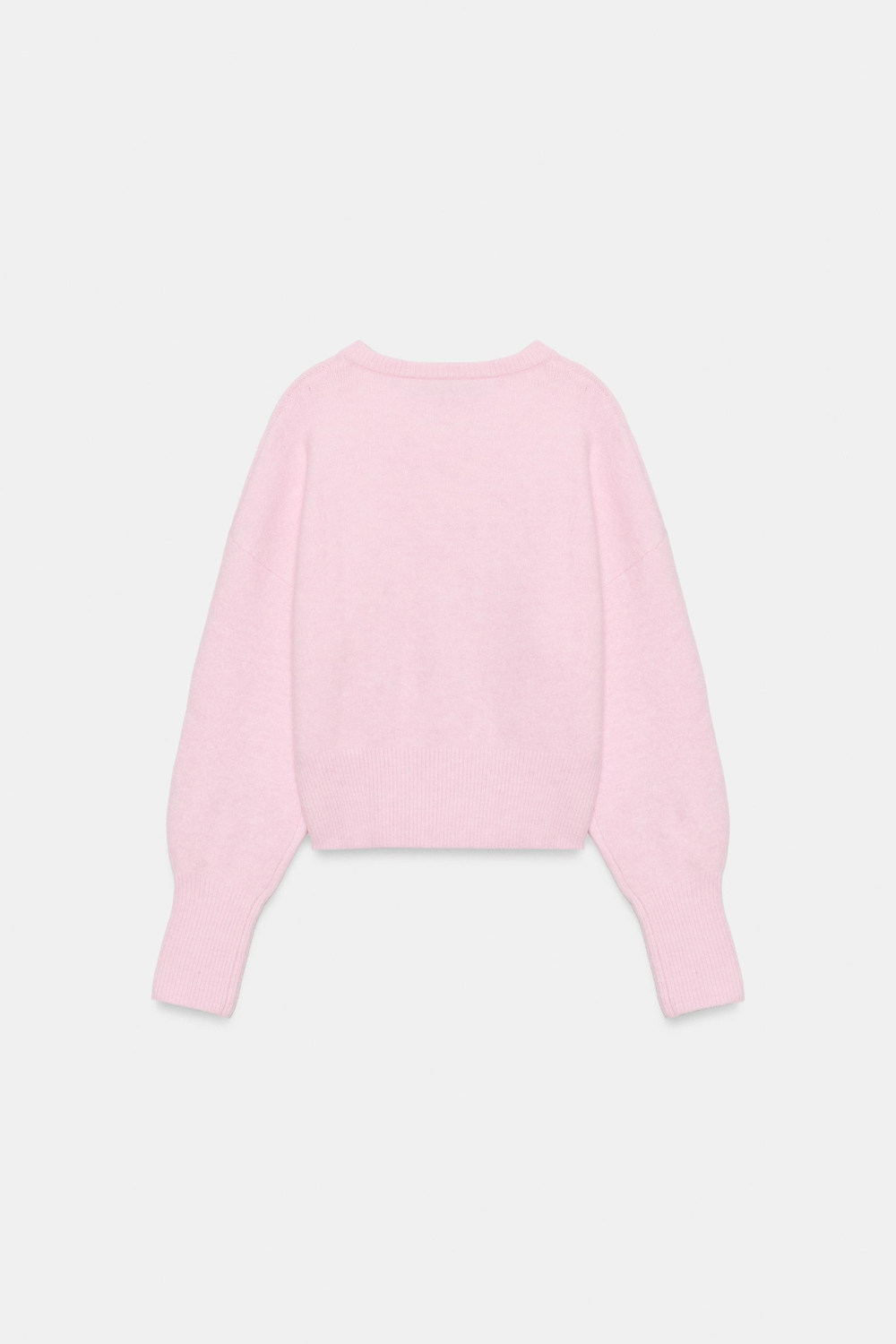 СВИТЕР ИЗ МЯГКОГО ТРИКОТАЖА — ZARA