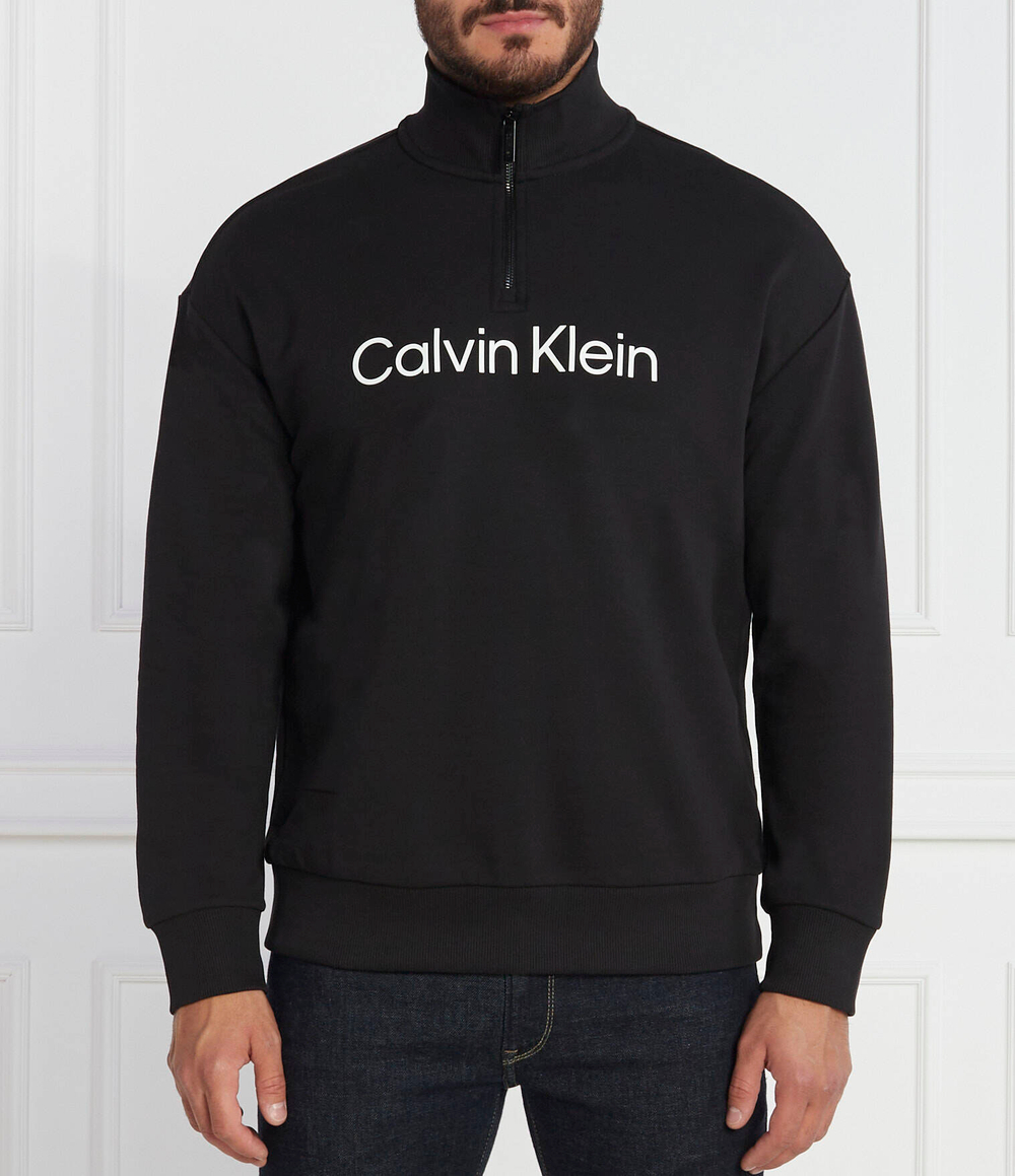 Худи HERO LOGO QUARTER ZIP Calvin Klein - черный(K10K112773)