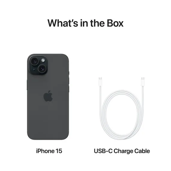 Apple iPhone 15 128 ГБ Black (Черный)