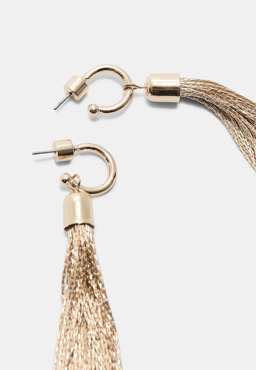 STRADIVARIUS Металлические серьги, золотой
