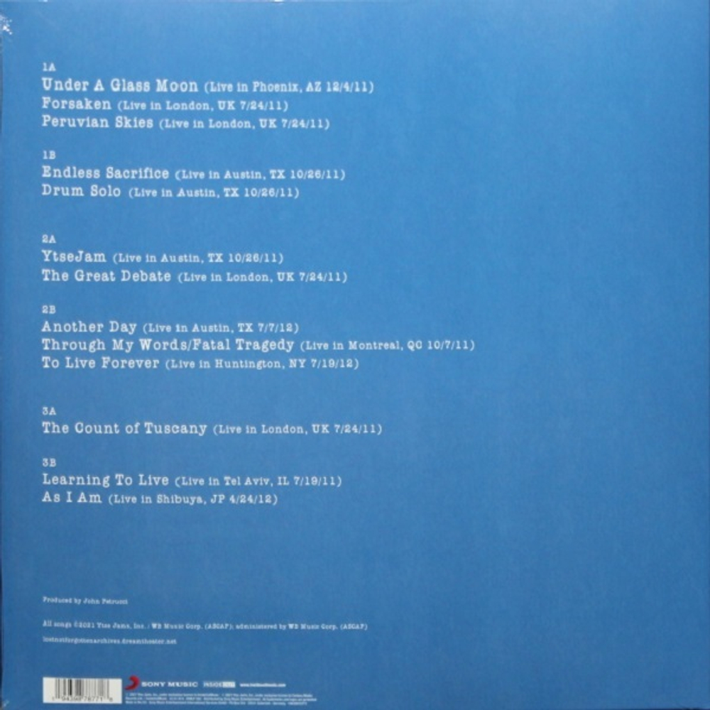 Dream Theater / Lost Not Forgotten Archives - A Dramatic Tour Of Events - Select Board Mixes (3LP+2CD)