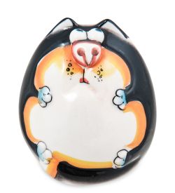 ГЛ- 924 Фигурка «Кот Жорж» (Гжельский фарфор)