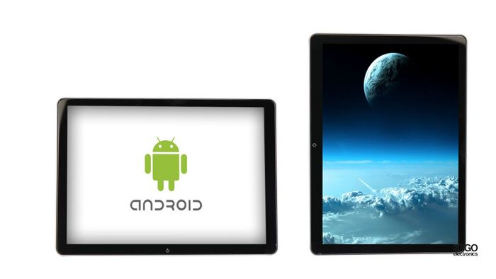 Навесной монитор на подголовник - ERGO ER1460AN с сенсорным экраном 14" (2K 2560x1440, Android, дублирование) черный