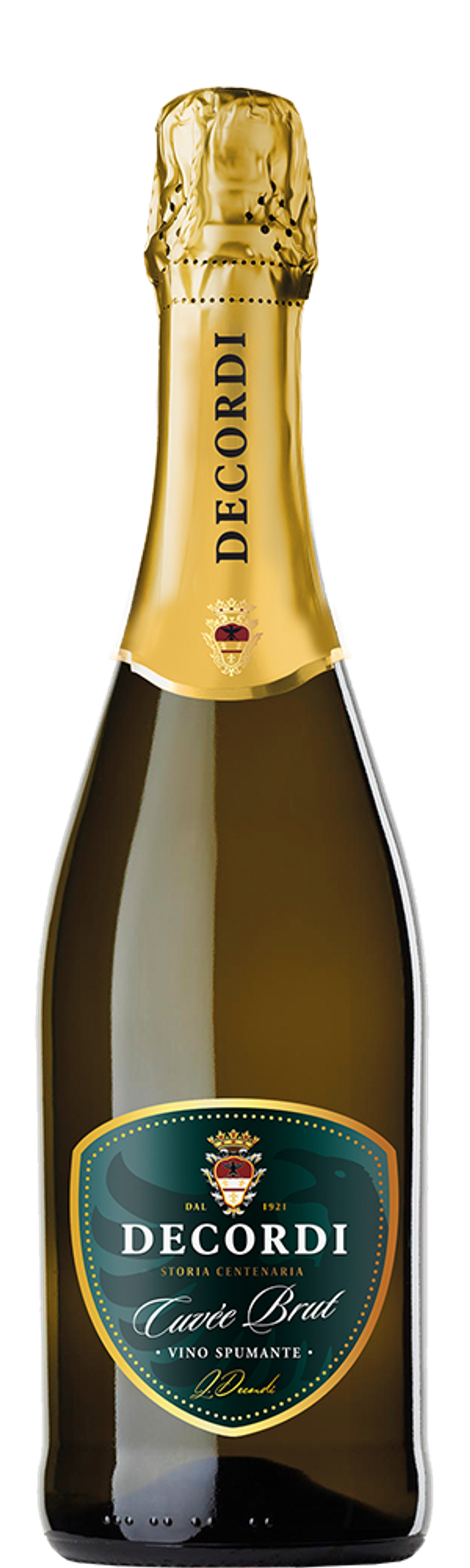 Игристое вино Decordi Spumante Bianco Brut 0,75 л.