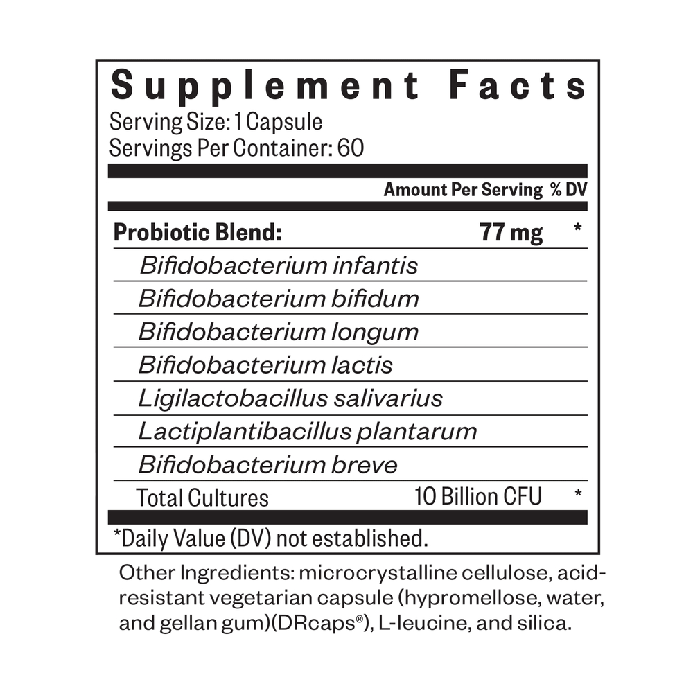Seeking Health, ProBiota HistaminX, пробиотики, 10 млрд КОЕ, 60 вегетарианских капсул