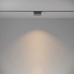 Трековый светильник Базис / Basis Gravity 3000K 10Вт 120°, TR075-2-10W3K-B. TM Maytoni