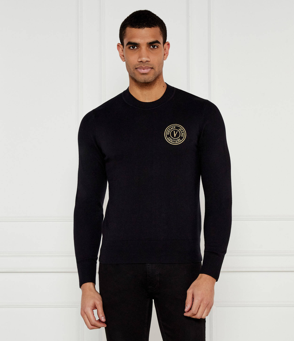 Свитер Versace Jeans Couture - черный(78GAFM00CM06H)
