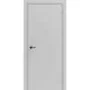 Межкомнатная дверь Porta ПТА-50B серая Shellac Grey чёрный лампас глухая