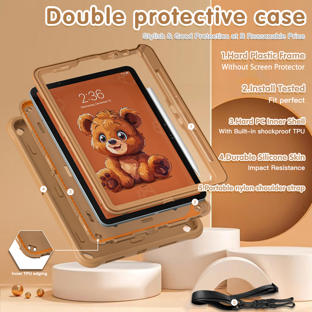 Противоударный бампер Baby Bubbles Сase Ring для iPad Air 11 2024