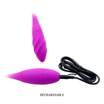 Двусторонний вибромассажер 60см на гибком стержне Baile Snaky Vibe BI-014327-1