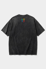 Футболка SHMOT "PLAYSTATION" GARMENT DYE Черный