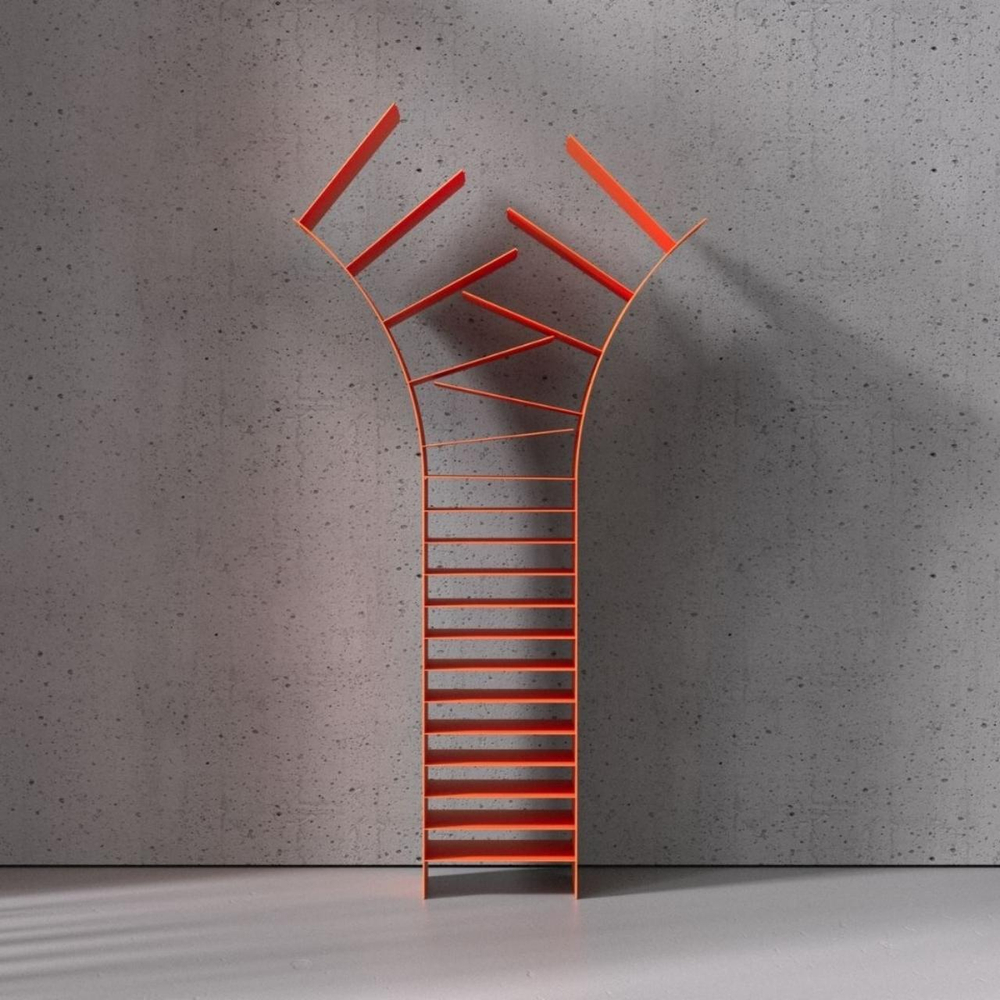 Дизайнерская полка Zipper Bookshelf by Knoxx