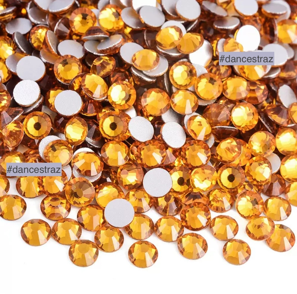 Стразы клеевые, Topaz, P19, SS20, 1440, (F2)