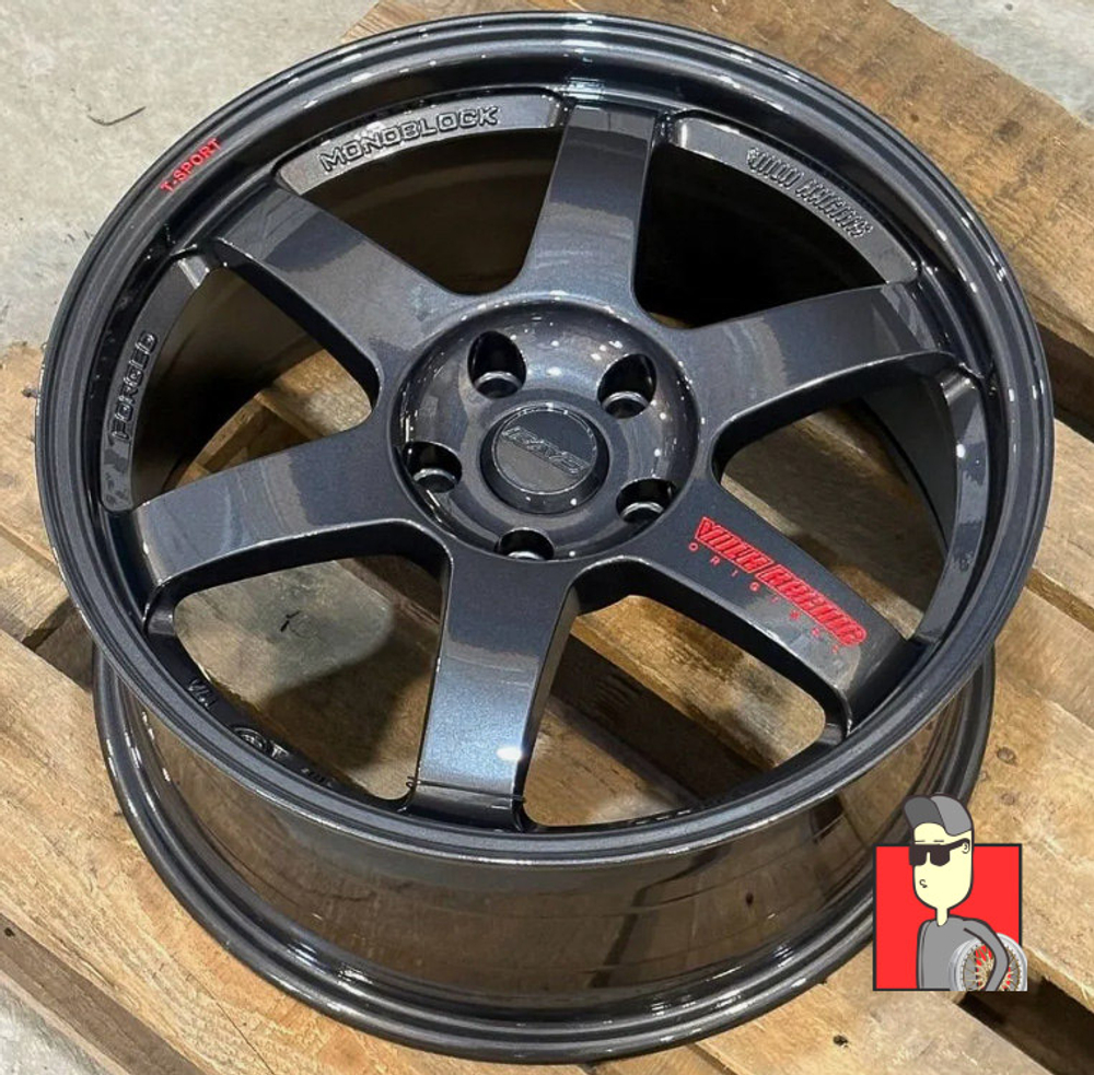 Комплект дисков Rays TE37 18x8.5 et35 5x114.3
