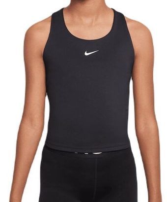 Футболка для девочки теннисная Nike Dri-Fit Swoosh Tank Bra - черный