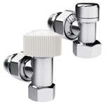 Набор термостатический угловой Royal Thermo Design 1/2quot;М30х1,5 (Хром)