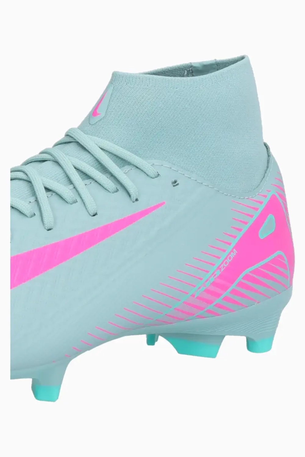 Бутсы Nike Zoom Mercurial Superfly 10 Academy FG/MG - голубой