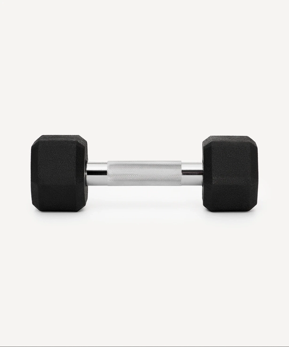 Гантель гексагональная обрезиненная PRO Starfit