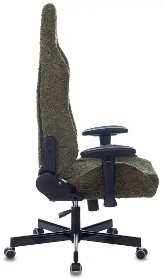 Кресло игровое Knight T1 хаки экомех с подголов. крестов. металл