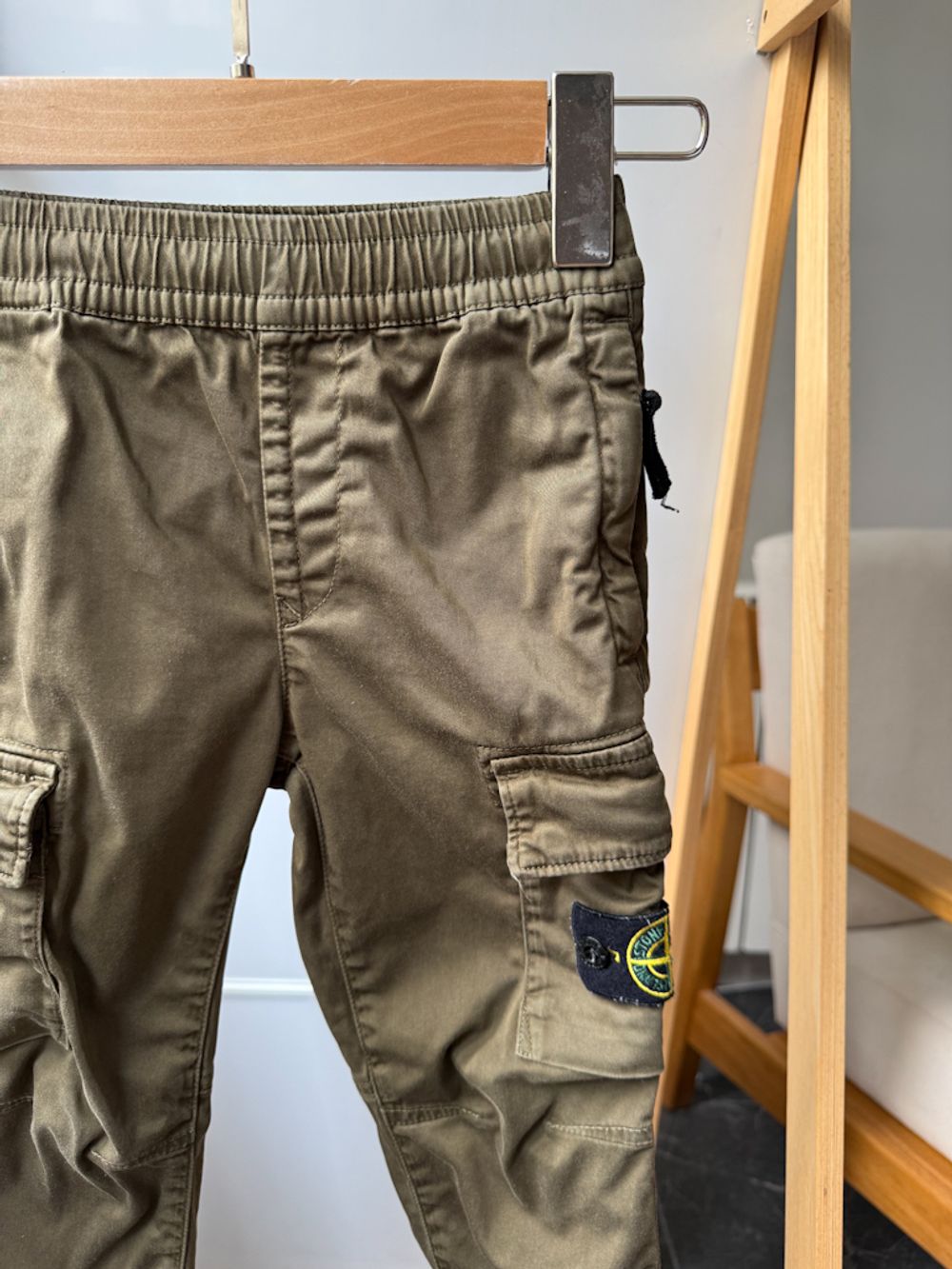 Хлопковые брюки Stone Island, 104