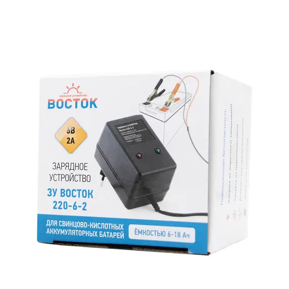 Зарядное устройство для аккумулятора Восток 220-6-2
