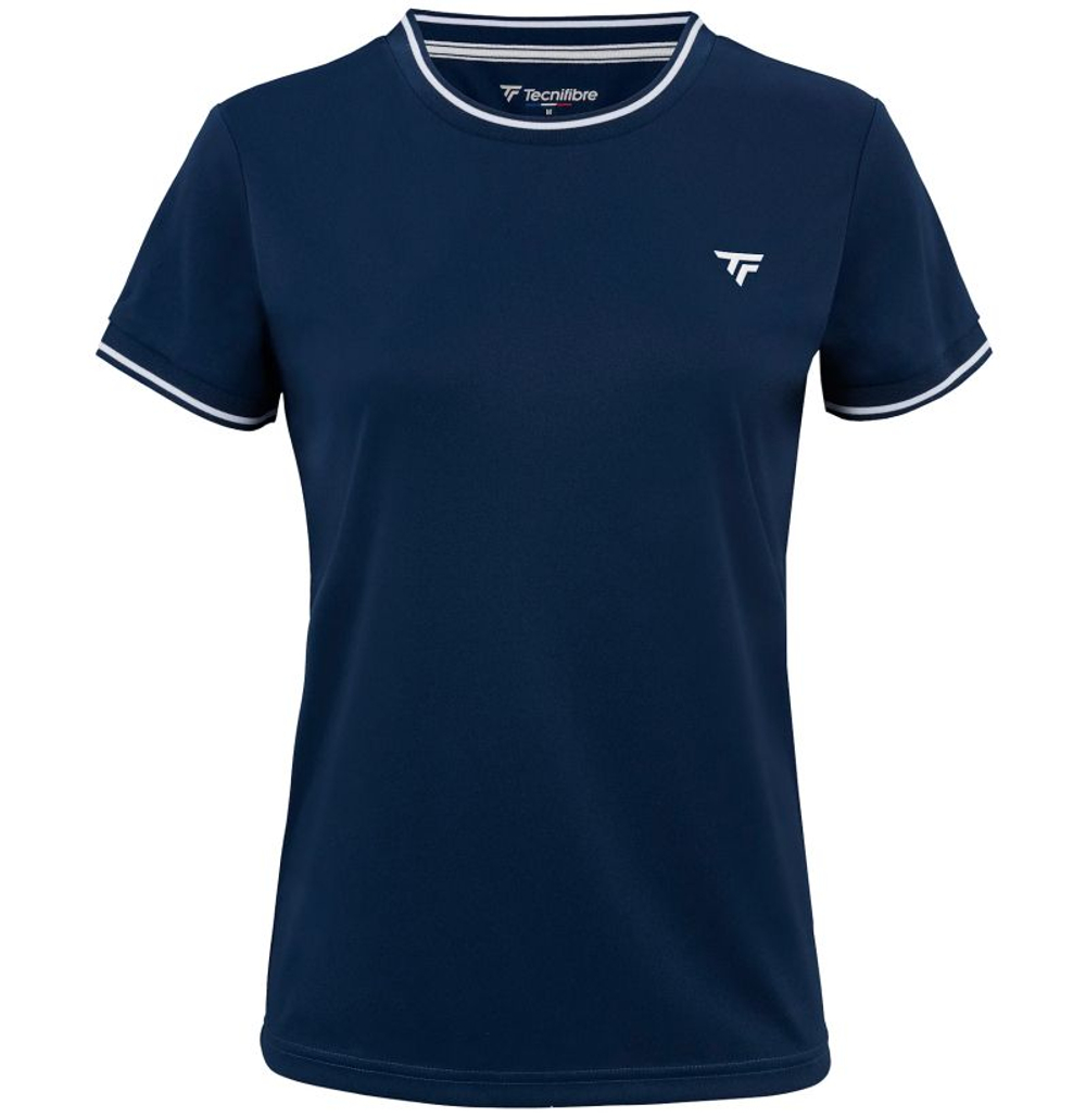 Футболка для девочки Tecnifibre Team Tech Junior - marine