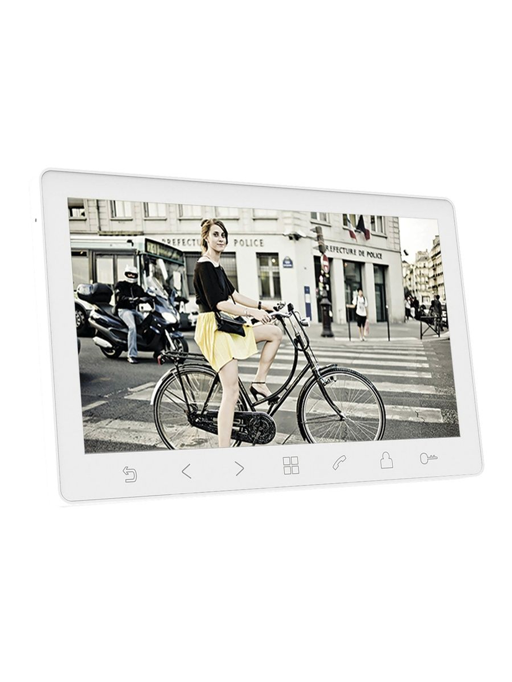 Монитор видеодомофона Amelie HD SE Slim (White)