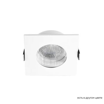 Встраиваемый точечный светильник GU10 CLT 046C1 WH IP44 белый Crystal Lux