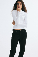 Топ из хлопка Supima® — приталенный крой - H&M