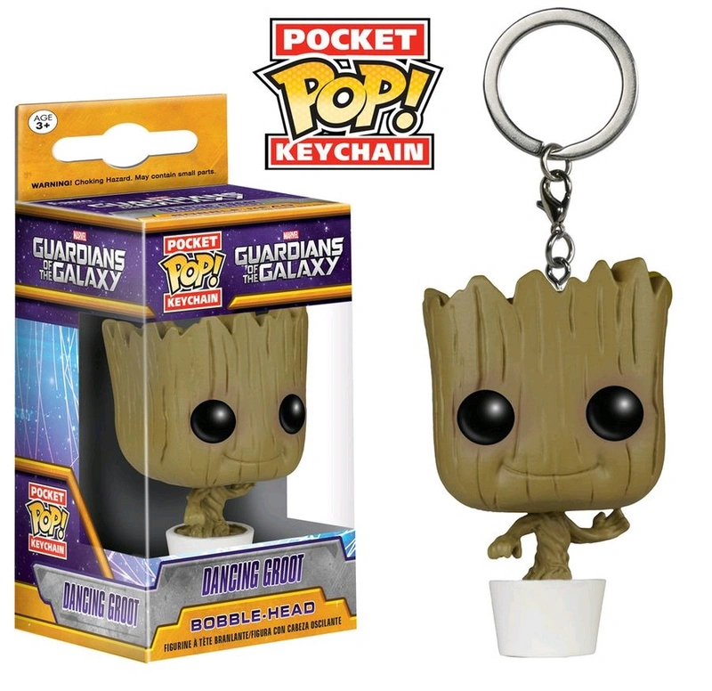 Брелок Funko Pocket POP! Marvel Guardians Of The Galaxy Dancing Groot 6715