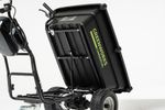 Аккумуляторная самоходная садовая тележка Greenwork 82GC, 82v, 106 л, (7400607), без АКБ и ЗУ