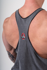 Майка Washed Muscle Back Stringer GOLDEN AGE 791 Серый