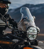 Стекло ветровое высокое Royal Enfield, тип - "Adventure", арт. KXA00425