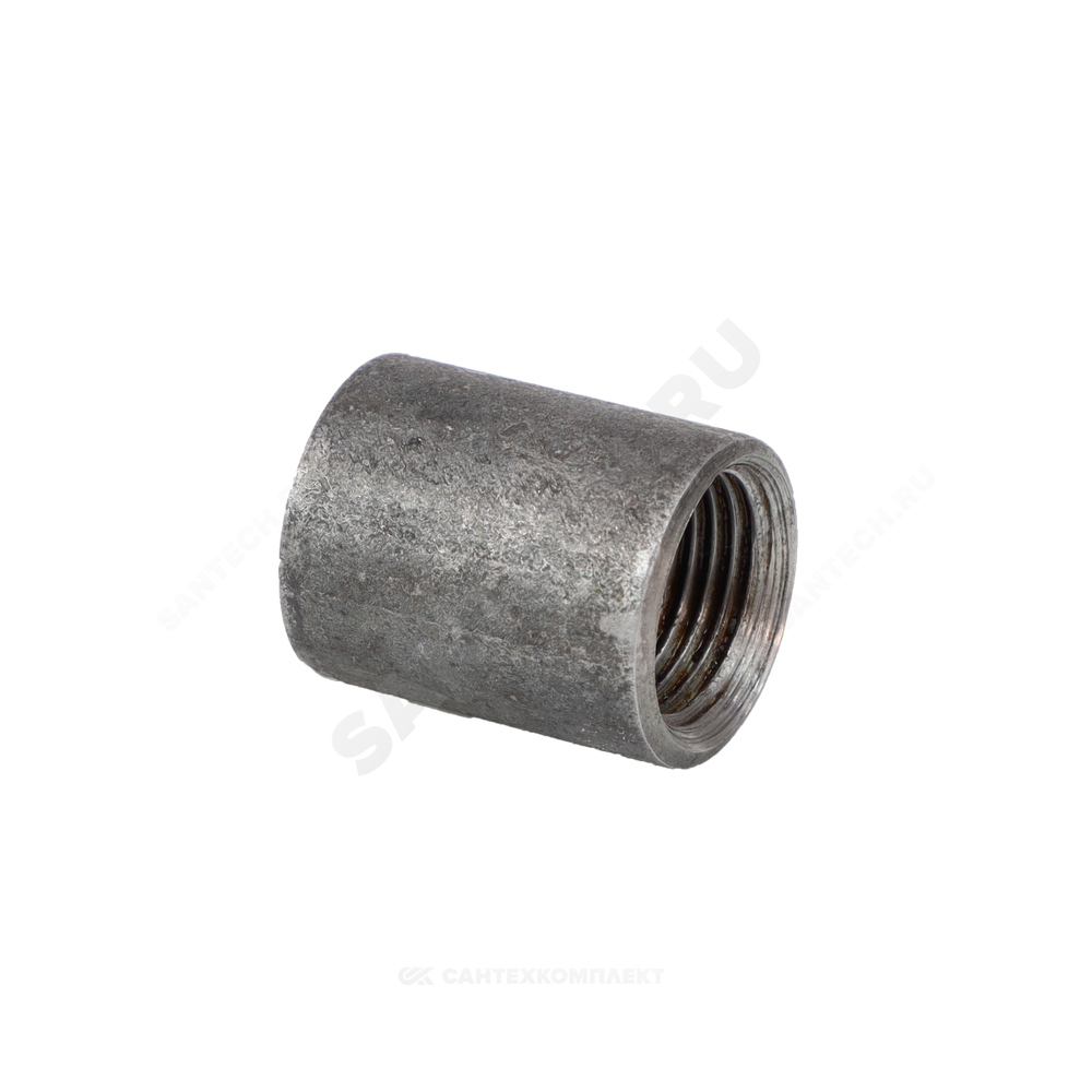 Муфта сталь Ду 40 1 1/2" ВР с фаской ГОСТ 8966-75 КАЗ