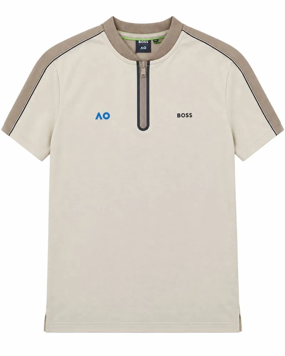 Футболка для мальчика теннисная BOSS x AO Kids Piqué Logo - beige