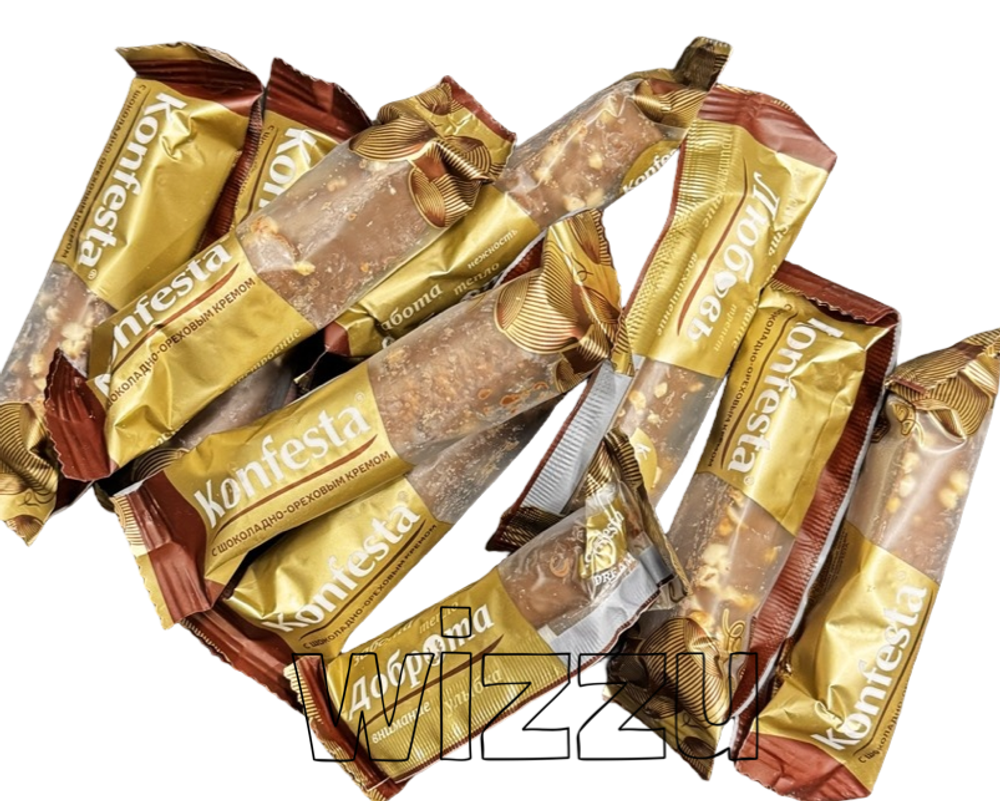 Конфеты Konfesta глаз.с ореховой начинкой кг